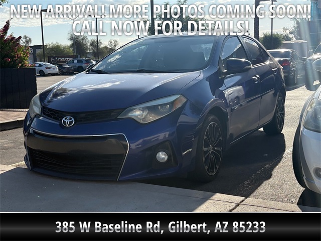 2016 Toyota Corolla S Plus