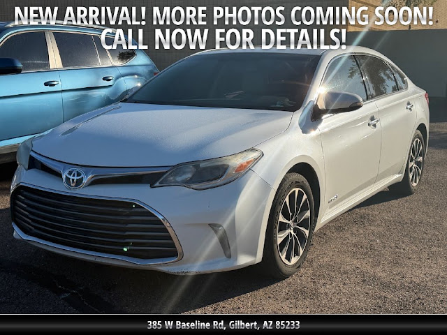 2016 Toyota Avalon Hybrid XLE Premium